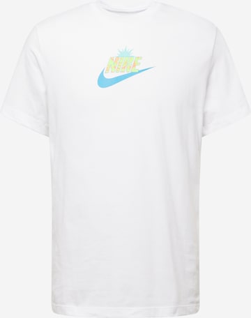 Nike Sportswear T-Shirt 'SPRING BREAK SUN' in Weiß: predná strana