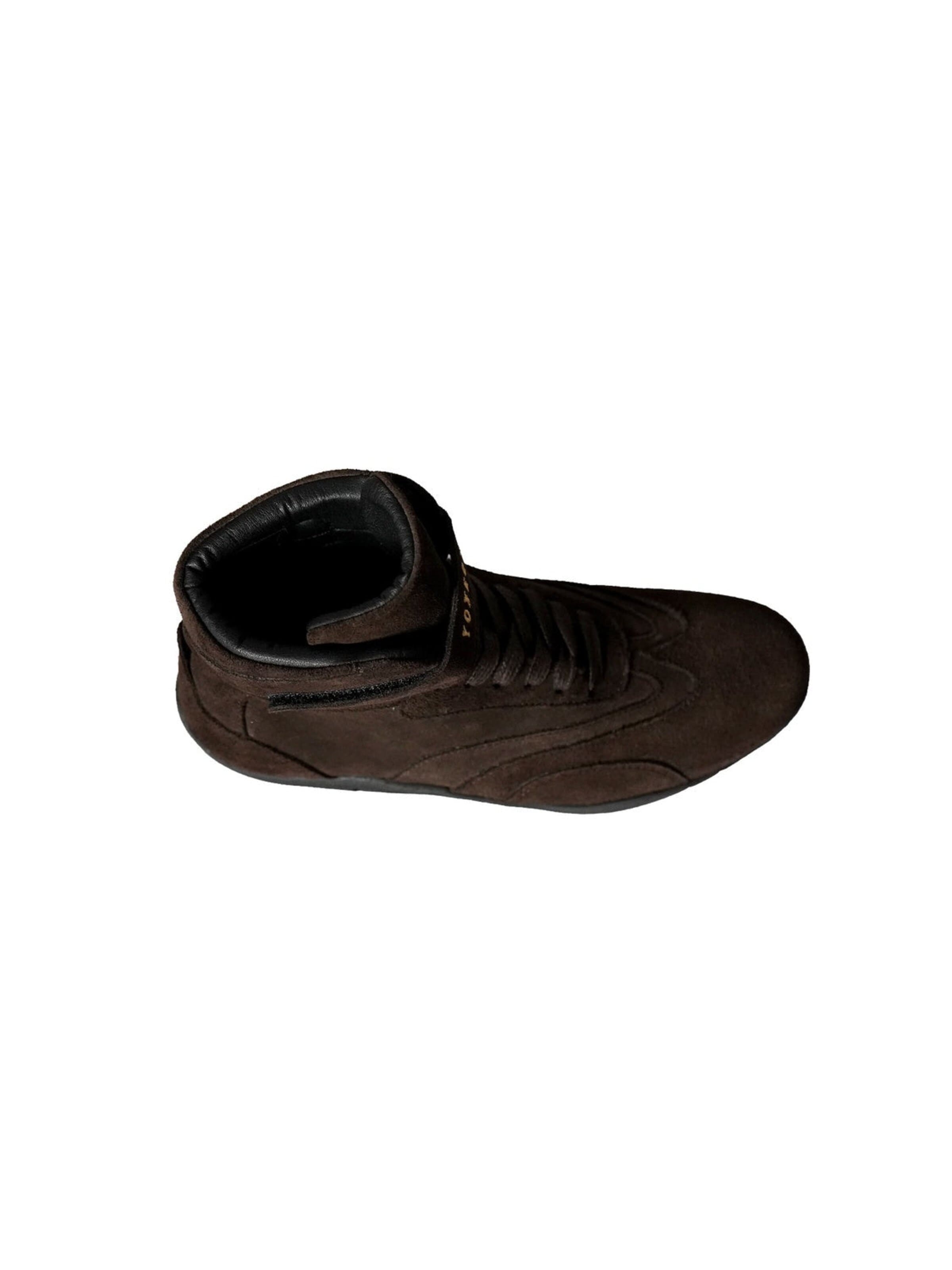 Baskets hautes 'Pat' Yoxeone en marron