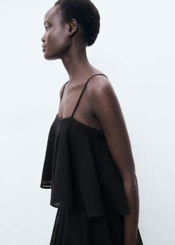 MANGO Kleid 'Capipota' in Schwarz