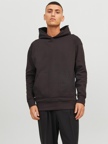 JACK & JONES - Sweatshirt 'Sanchez' em castanho: frente