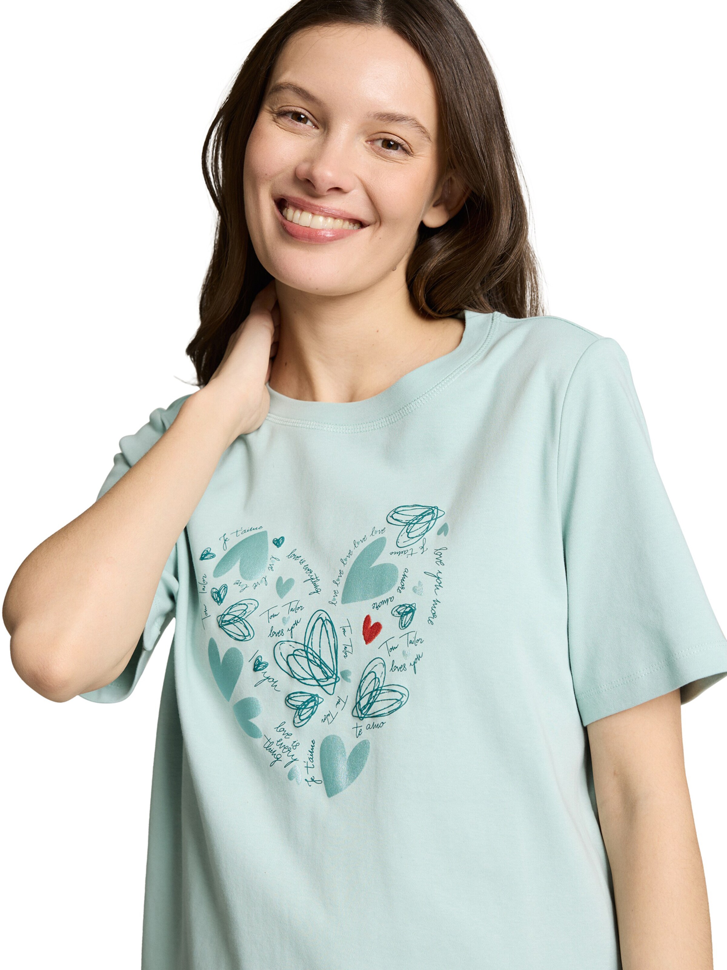 T-shirt TOM TAILOR en bleu