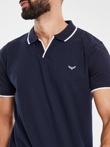 Threadbare Poloshirt 'Mabel' in Blau