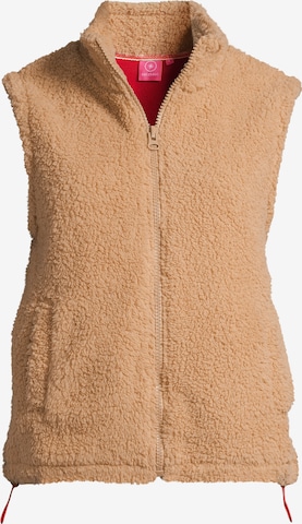 Gilet salzhaut en beige : devant