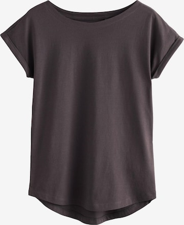 T-shirt Next en marron : devant