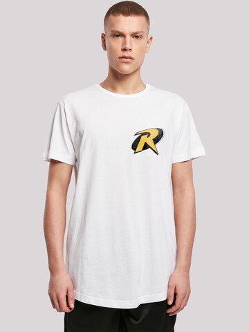 F4NT4STIC T-Shirt 'DC Comics Batman Robin' in Weiß: Vorderseite