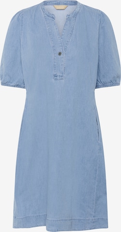 CULTURE - Vestido 'Berteline Arpa' em azul: frente