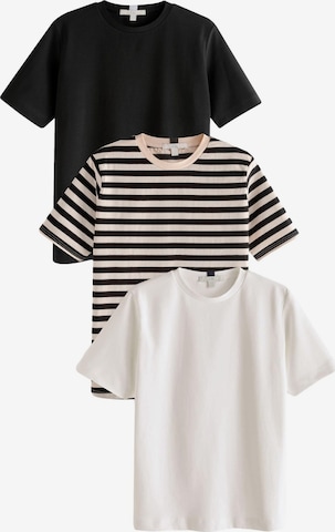 T-shirt Next en beige : devant