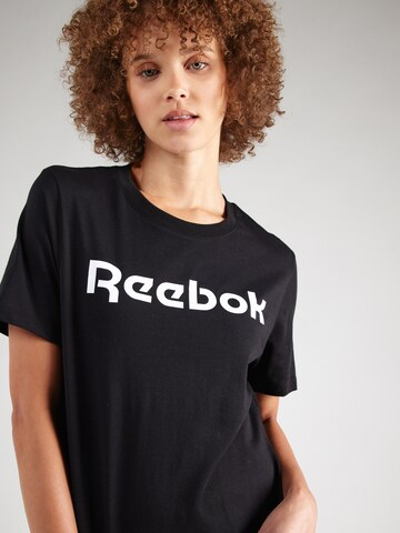 Reebok Shirt in Schwarz