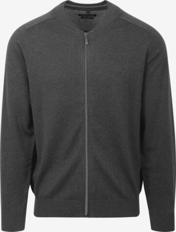 CASA MODA Knit cardigan in Grey: front