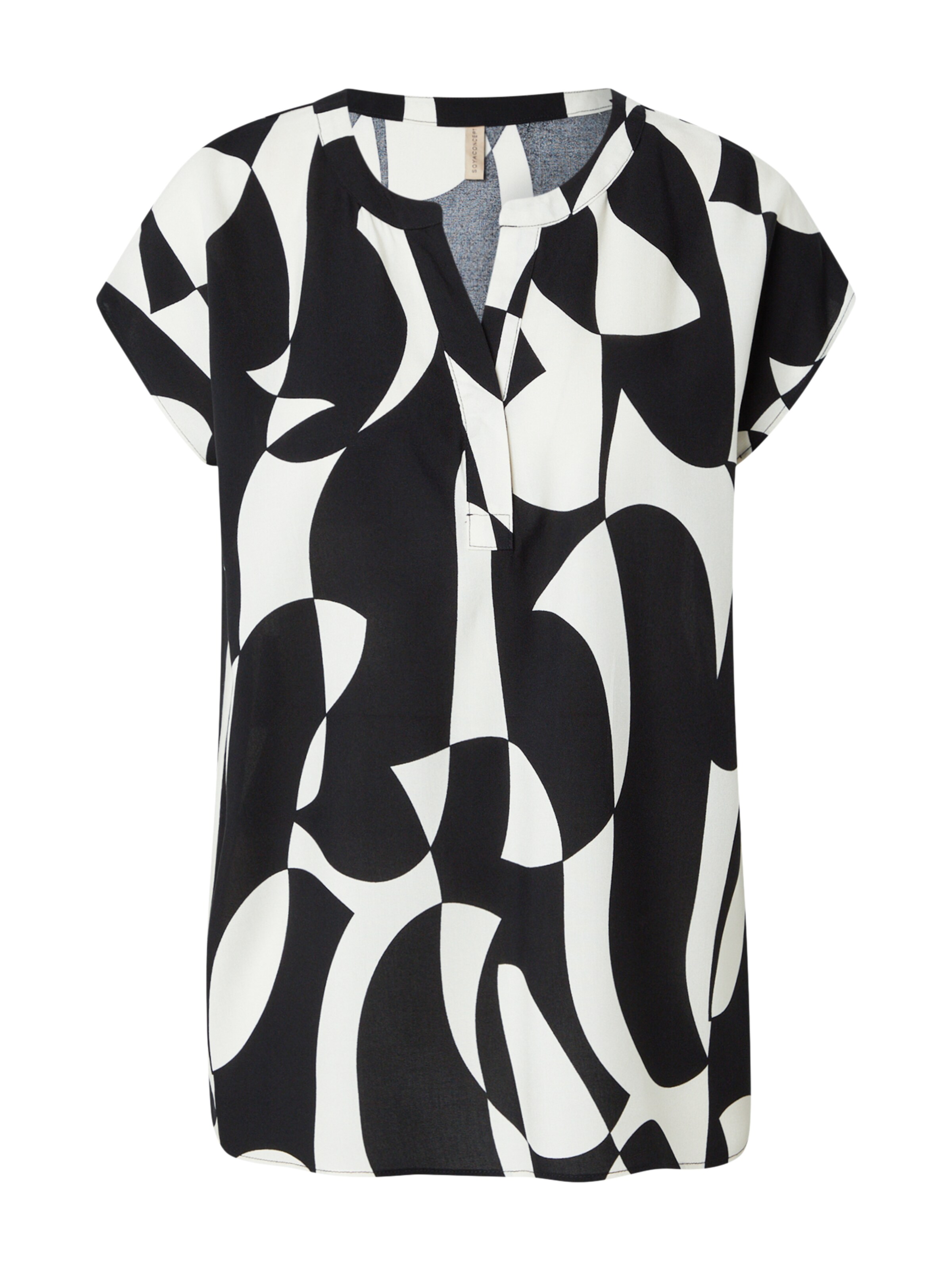 Soyaconcept - Blusa 'CHANISE 1' en negro: frente