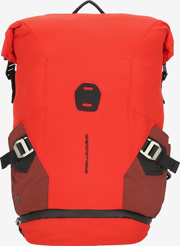 Piquadro Backpack in Red: front