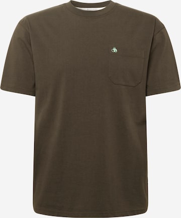 SCOTCH & SODA T-shirt i grön: framsida