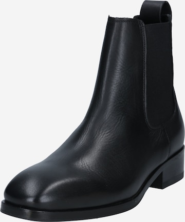 Tiger of Sweden Chelsea boots i svart: framsida