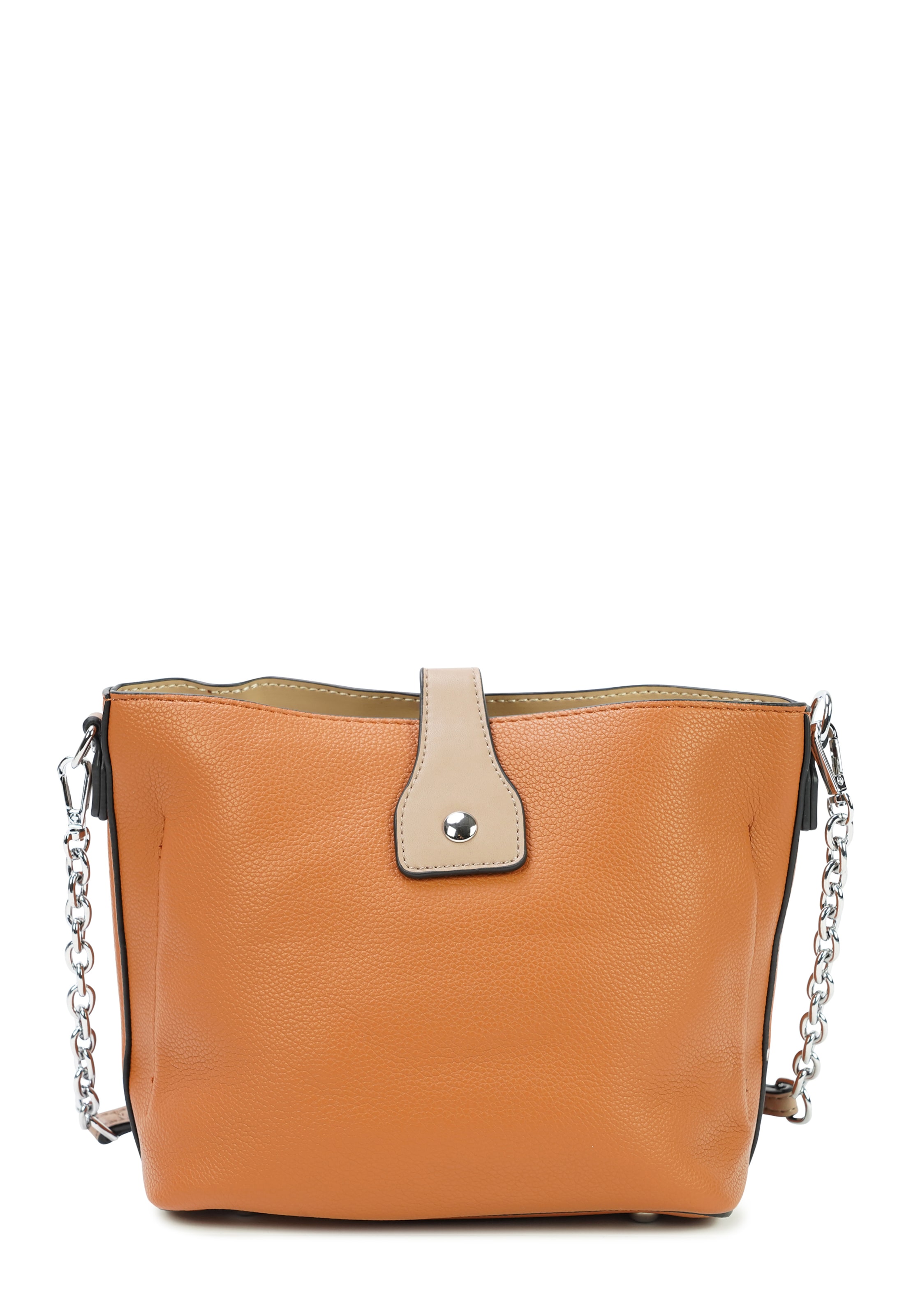 HARPA Shoulder Bag 'MISCHA' in Brown: front