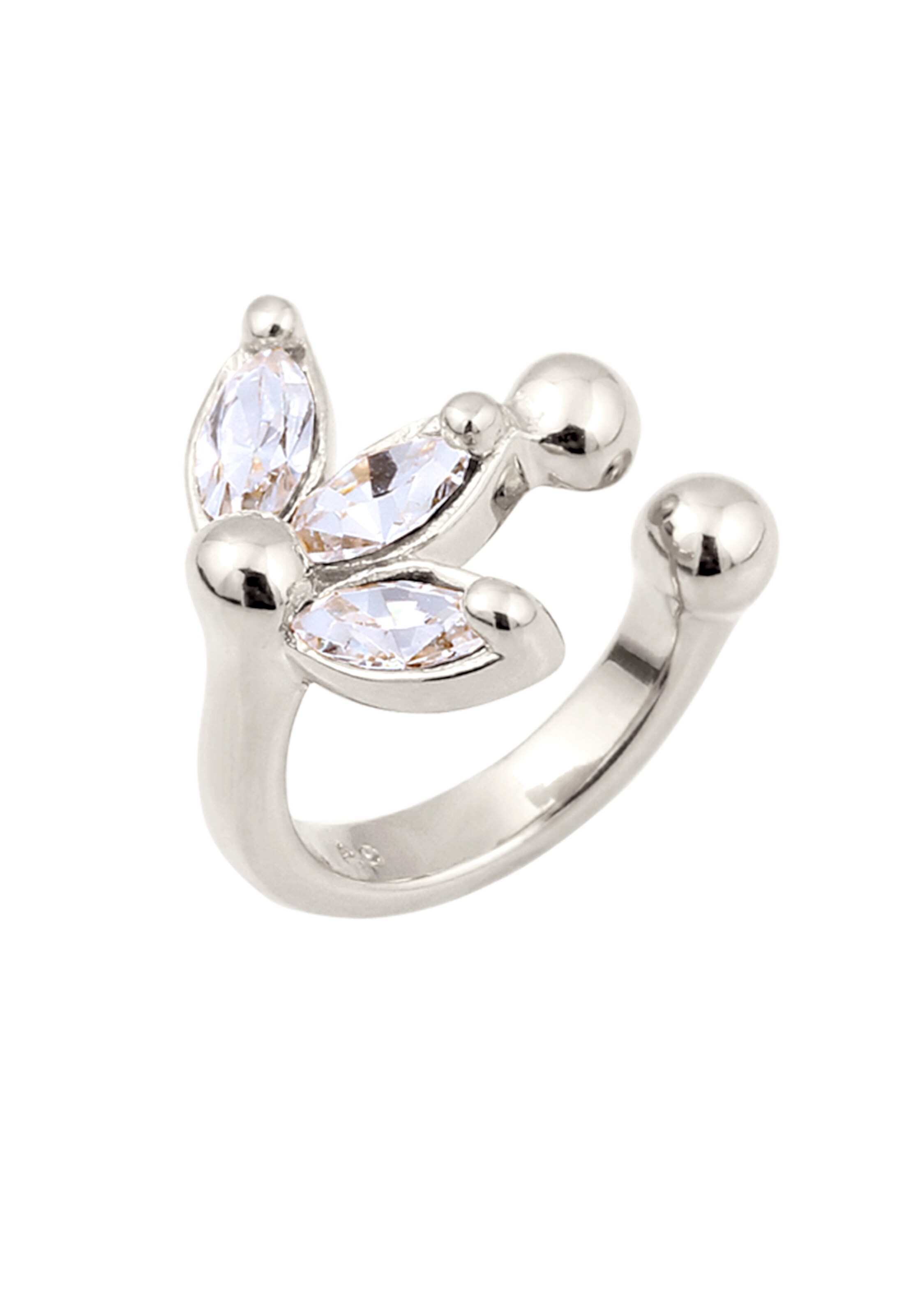 Boucles d'oreilles ELLI en argent : devant