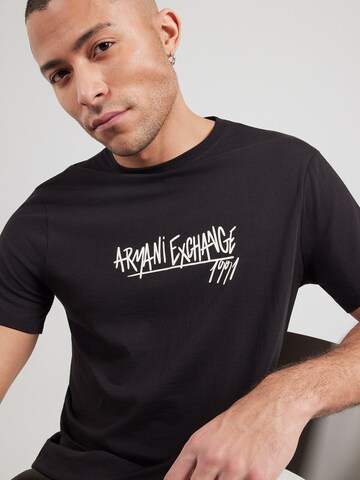 ARMANI EXCHANGE Bluser & t-shirts i sort