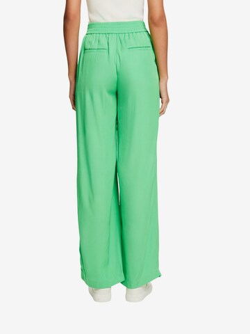 ESPRIT Wide leg Broek in Groen