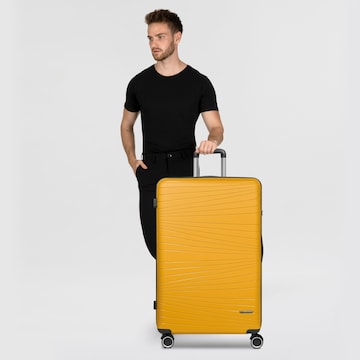 Trolley 'Dallas 3.0' di Franky in giallo