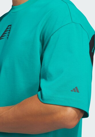 ADIDAS PERFORMANCE - Camiseta funcional 'Anthony Edwards Believe That' en verde
