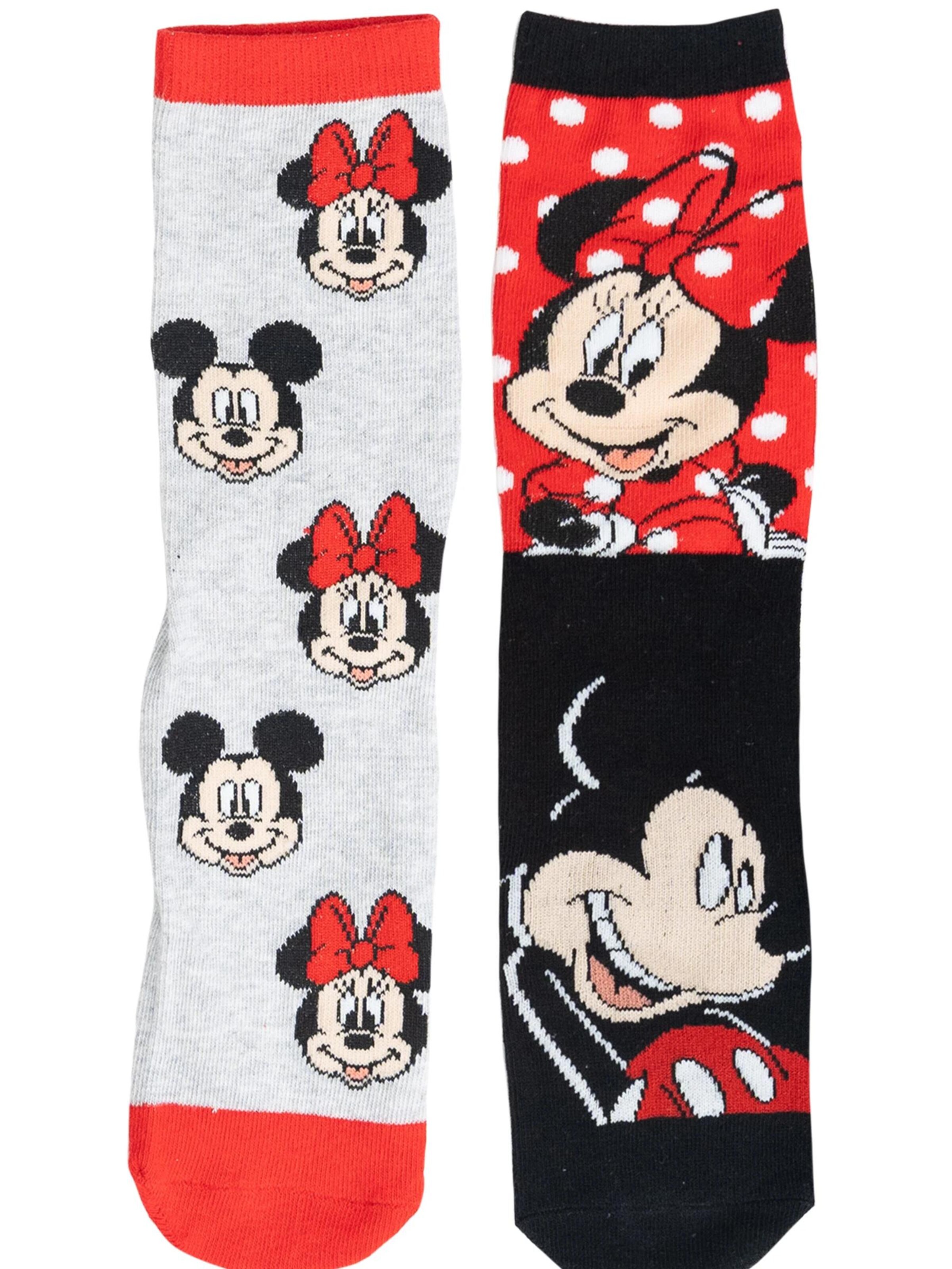 Disney Minnie Mouse Socks in Mixed colours