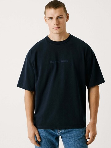Red Bull Racing x Pepe Jeans Shirt 'Red Bull Racing Gives You Wings' in Blue