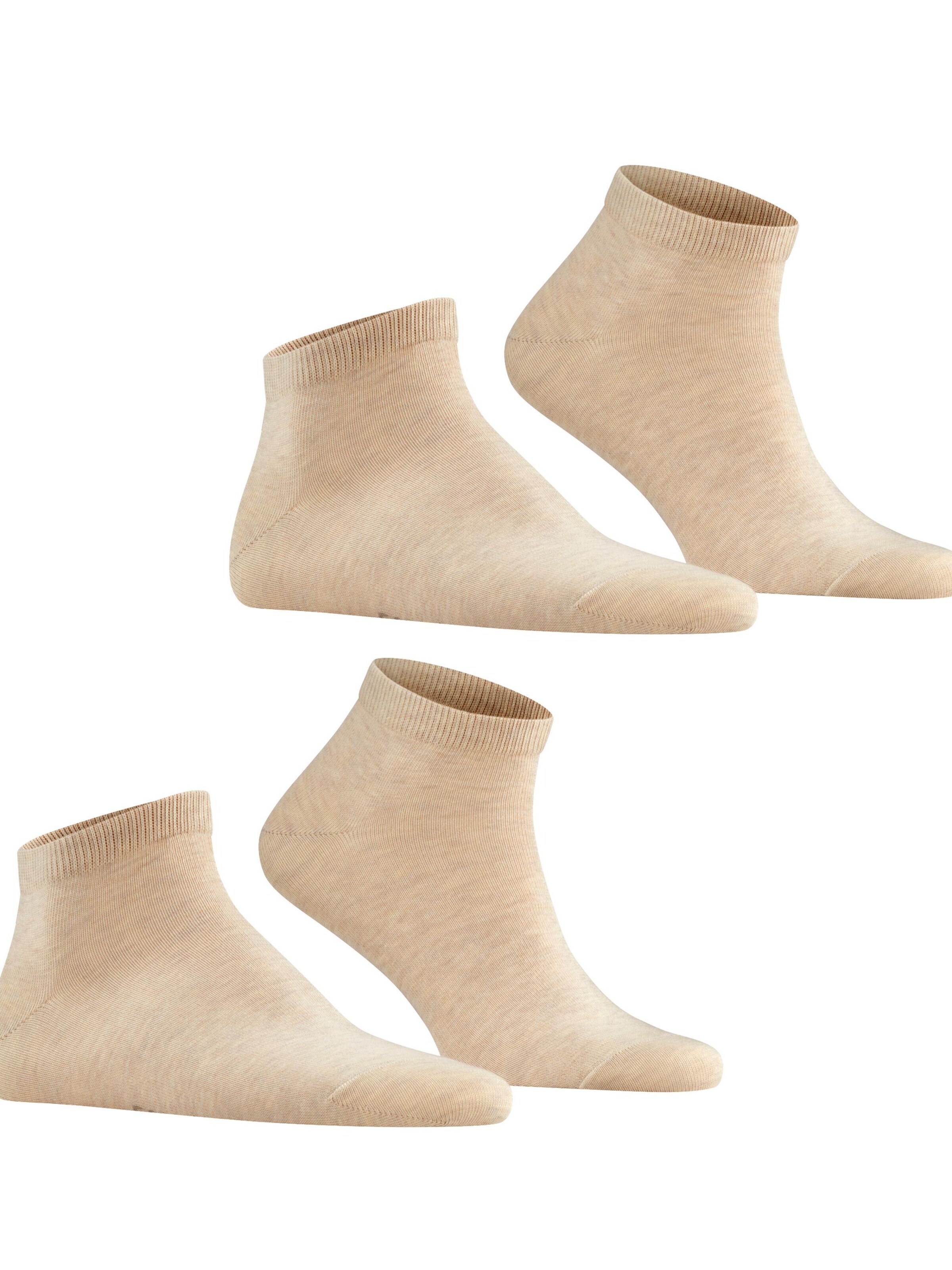 FALKE Socks 'Happy 2-Pack' in Beige