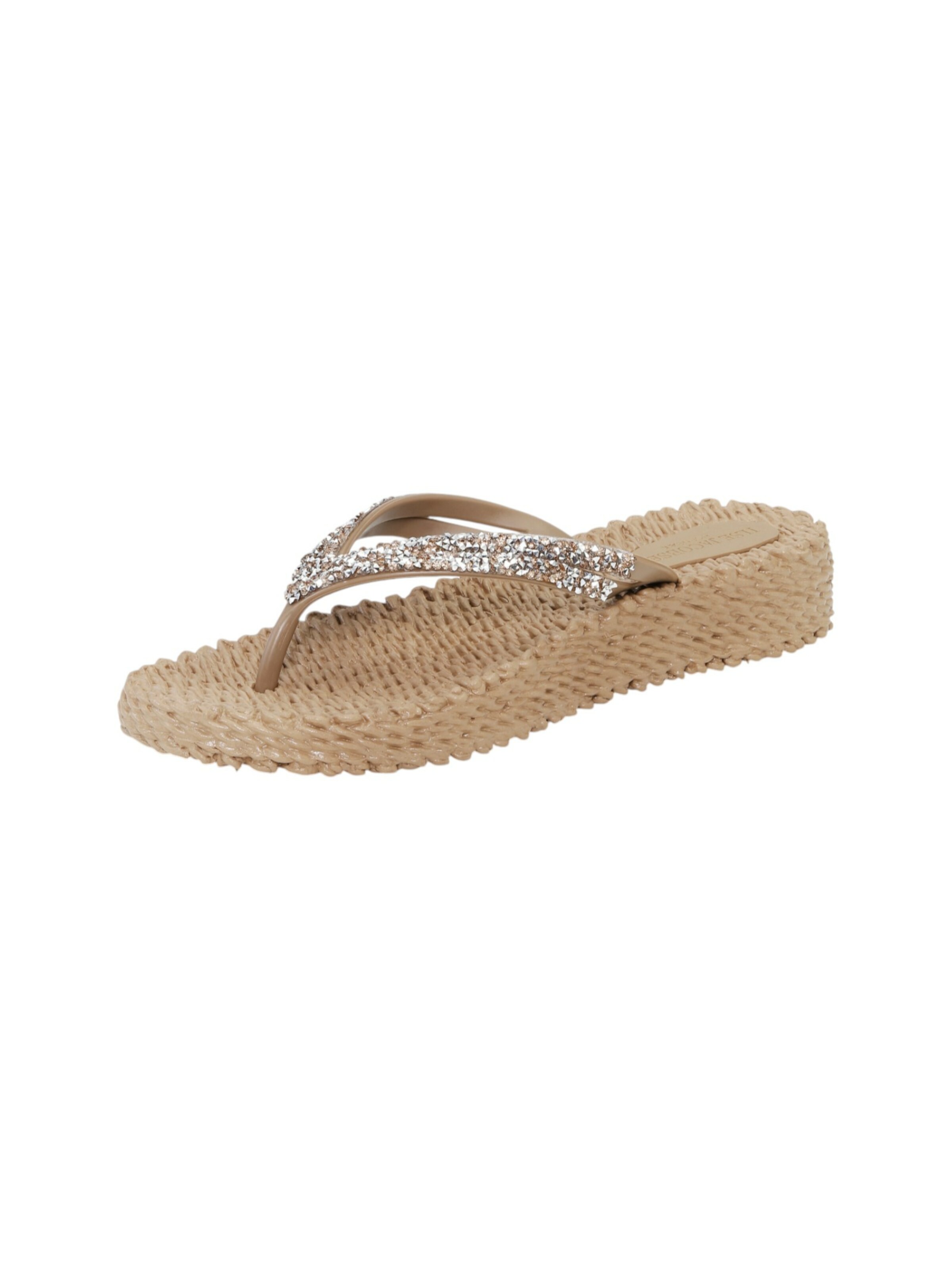 ILSE JACOBSEN Teenslipper 'Cheerful 08M' in Bruin: voorkant