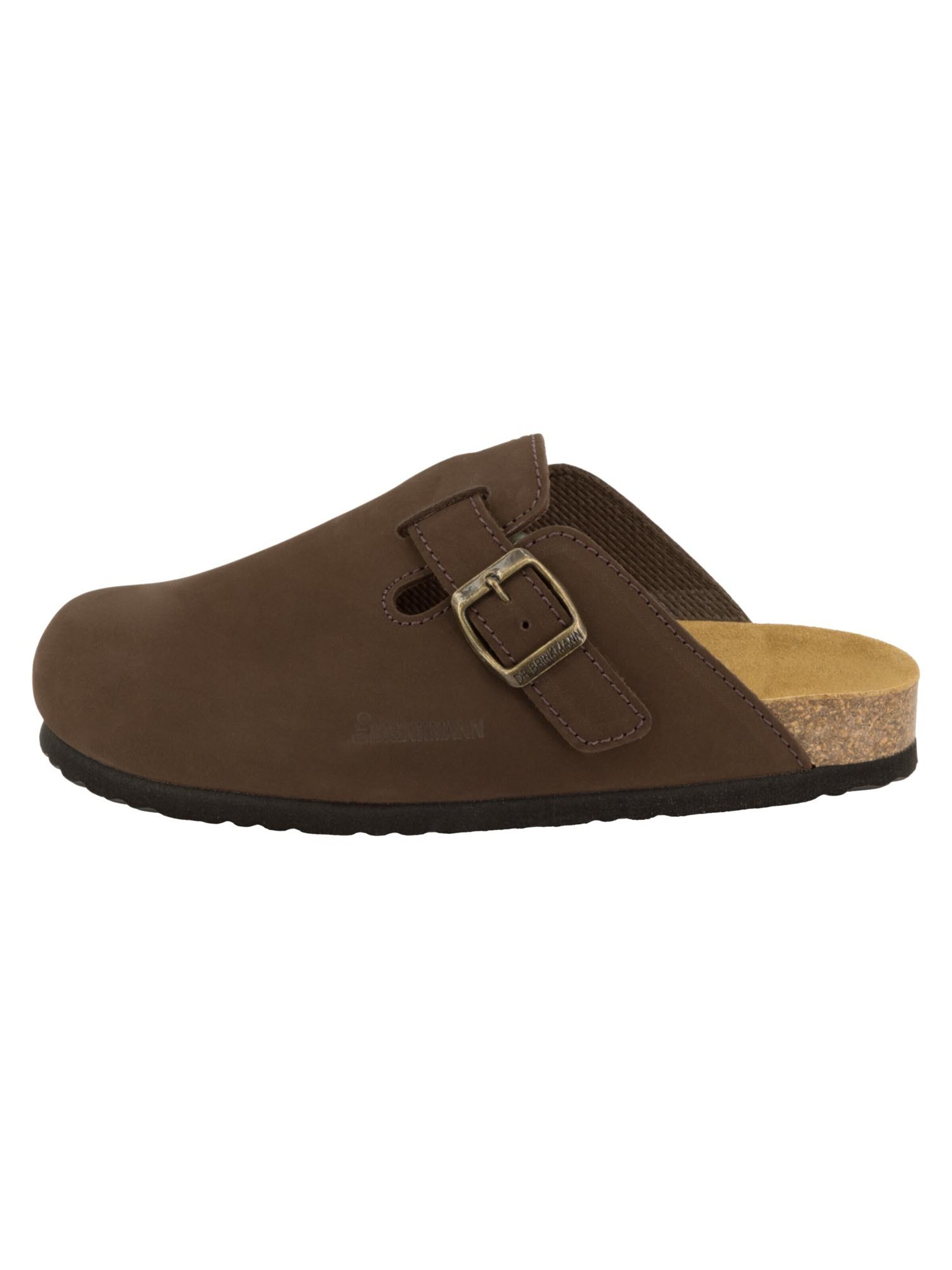 DR. BRINKMANN Clogs 'Nerpio'‌‌‌‌‌‌‌ in Braun: Vorderseite