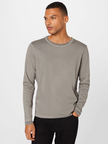 T-Shirt 'DUBLO' CINQUE en gris : devant