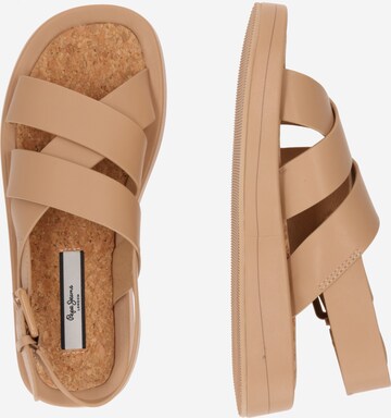 Pepe Jeans Sandals in Beige