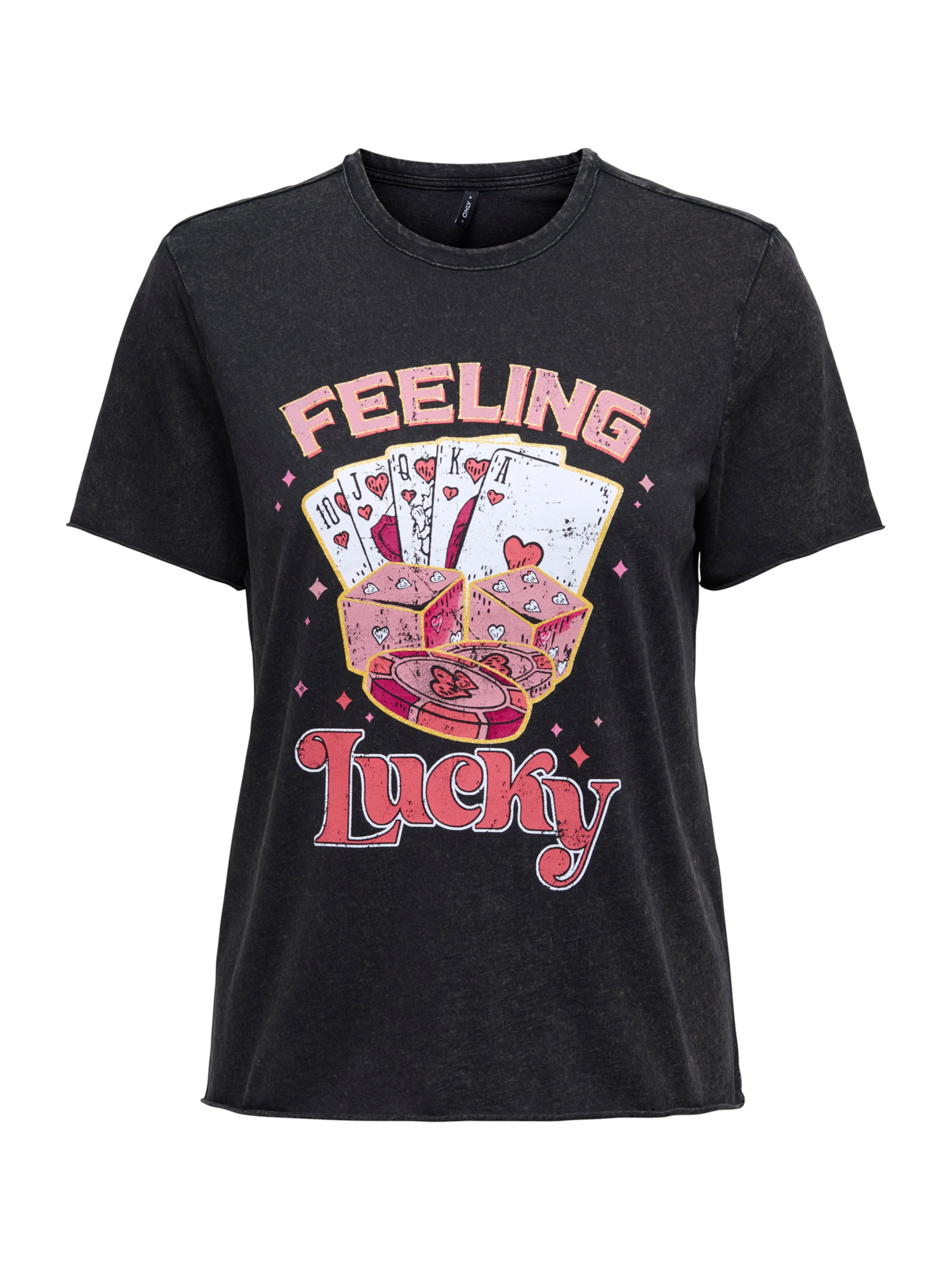 ONLY Tričko 'ONLLUCY' - Čierna: predná strana