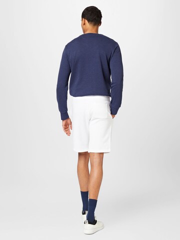 Regular Pantaloni de la Polo Ralph Lauren pe alb