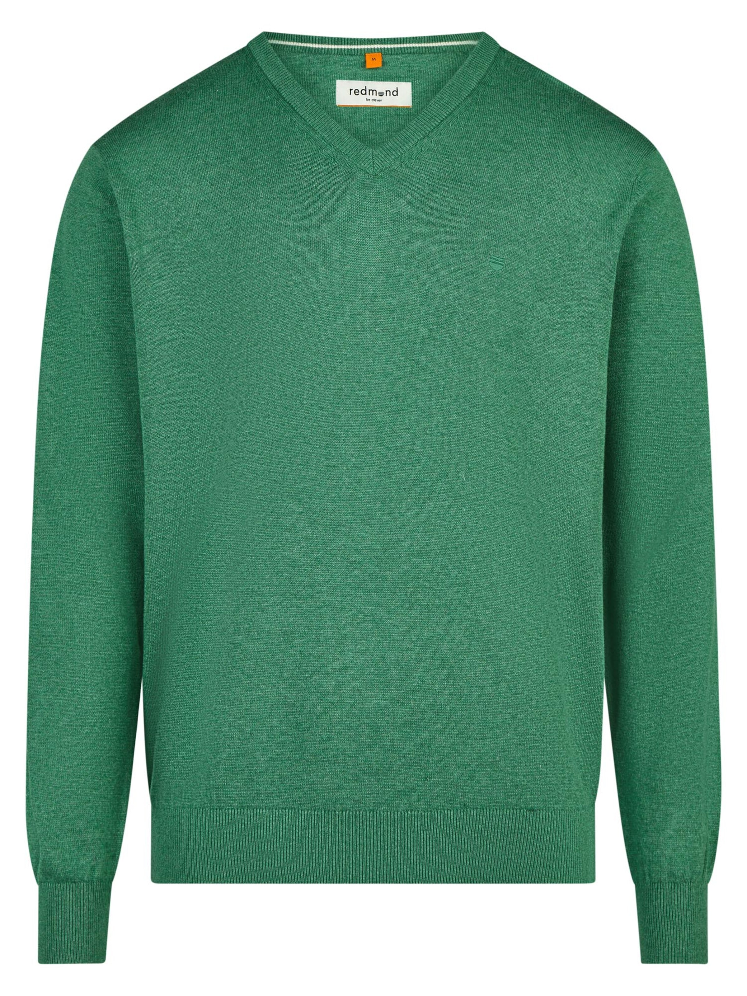 redmond Sweater 'Basic' in Green: front