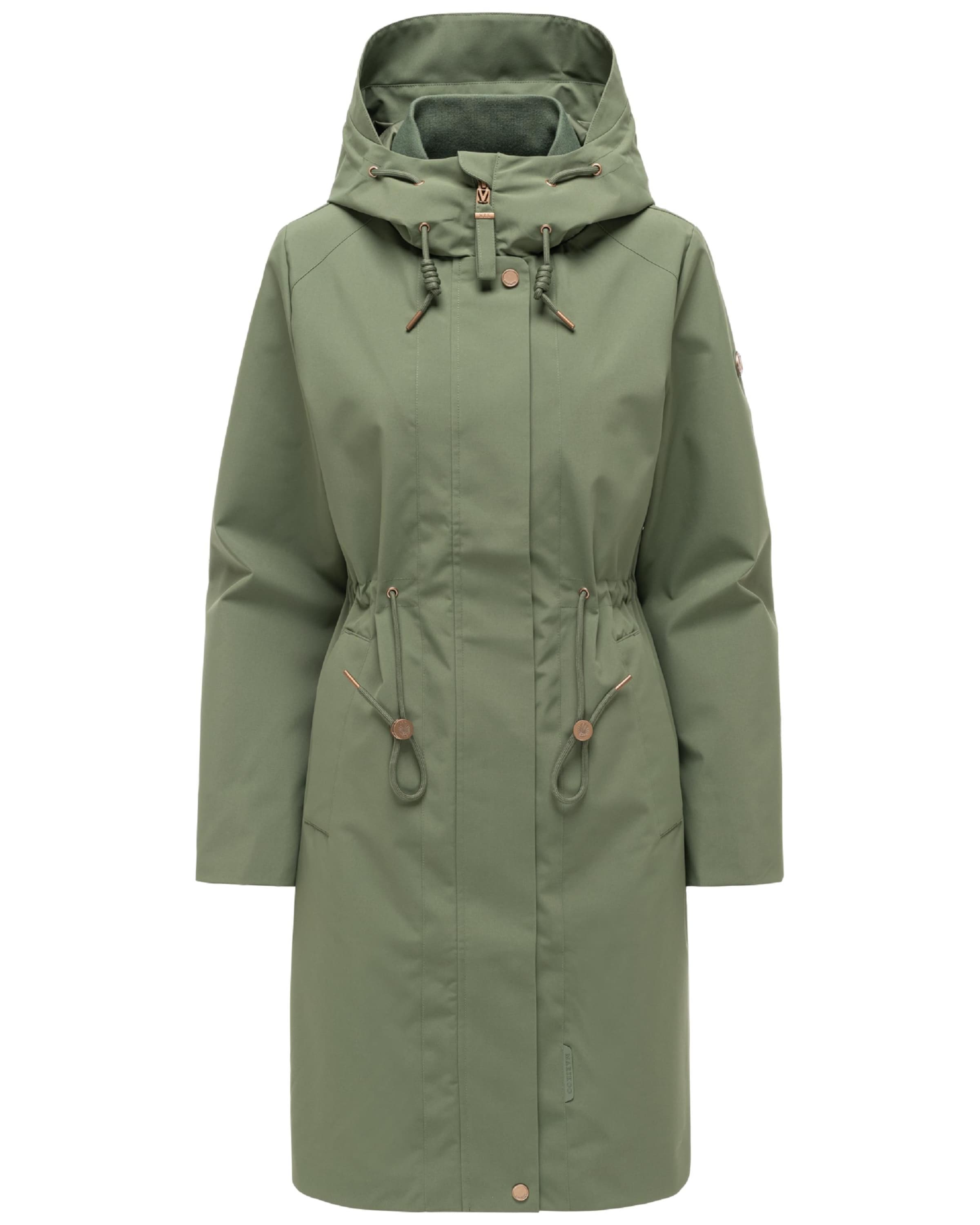 Parka mi-saison 'Zilandaa 16' MARIKOO en vert : devant