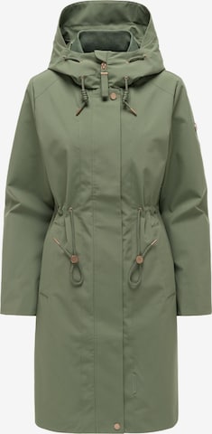 Parka mi-saison 'Zilandaa 16' MARIKOO en vert : devant