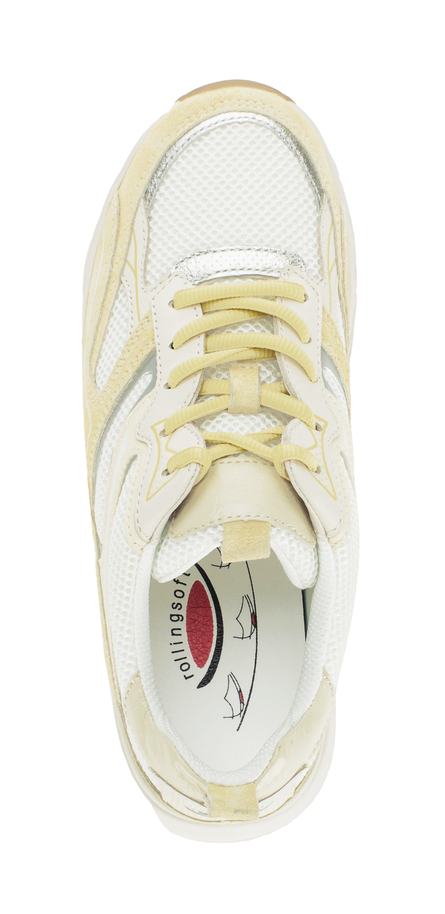 Gabor Rollingsoft Sneakers in Silver