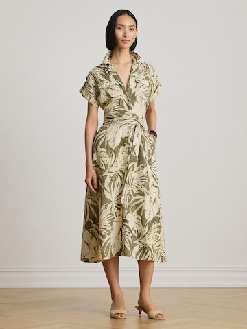 Lauren Ralph Lauren Μπλουζοφόρεμα σε πράσινο: μπροστά