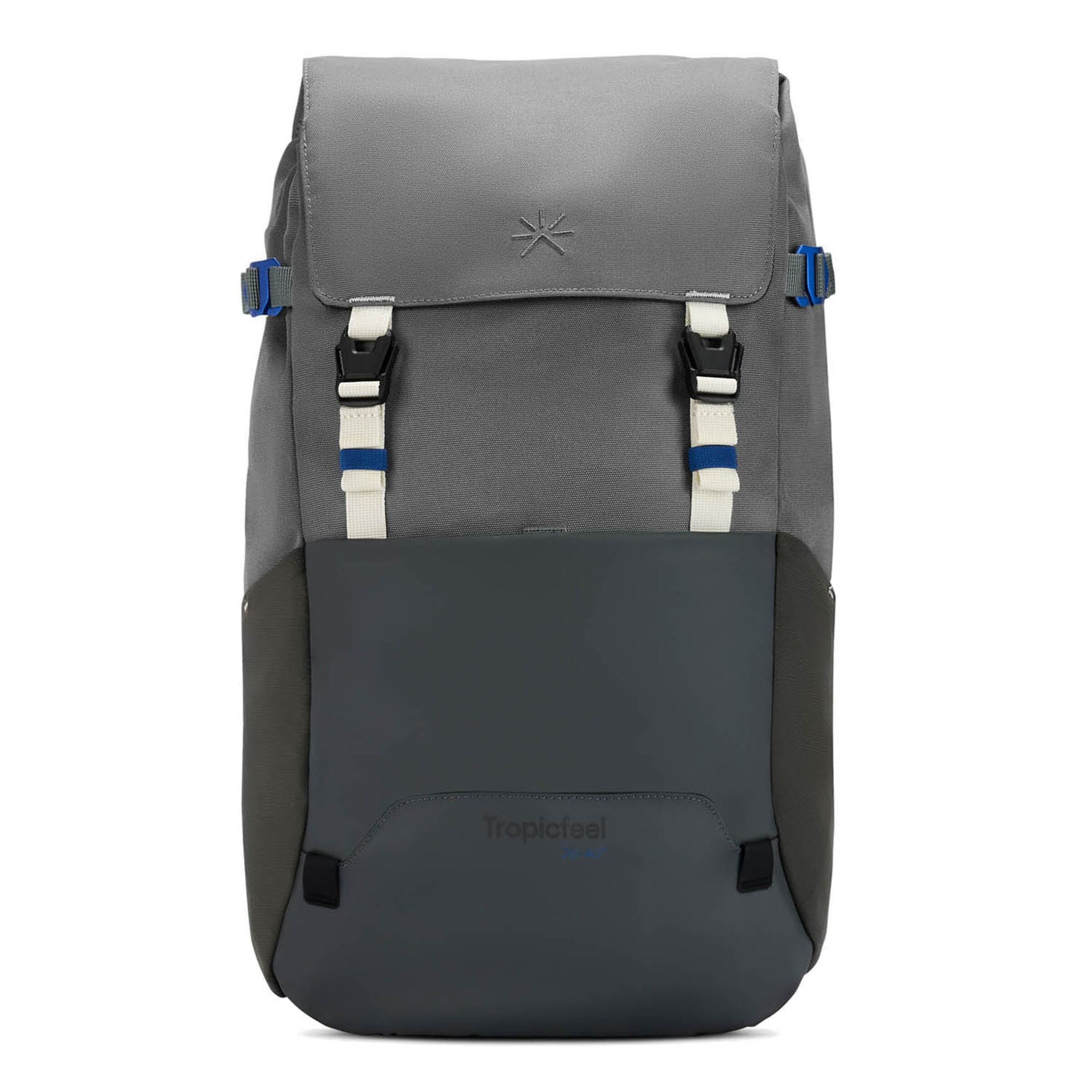 Tropicfeel Backpack 'Shell' in Grey: front