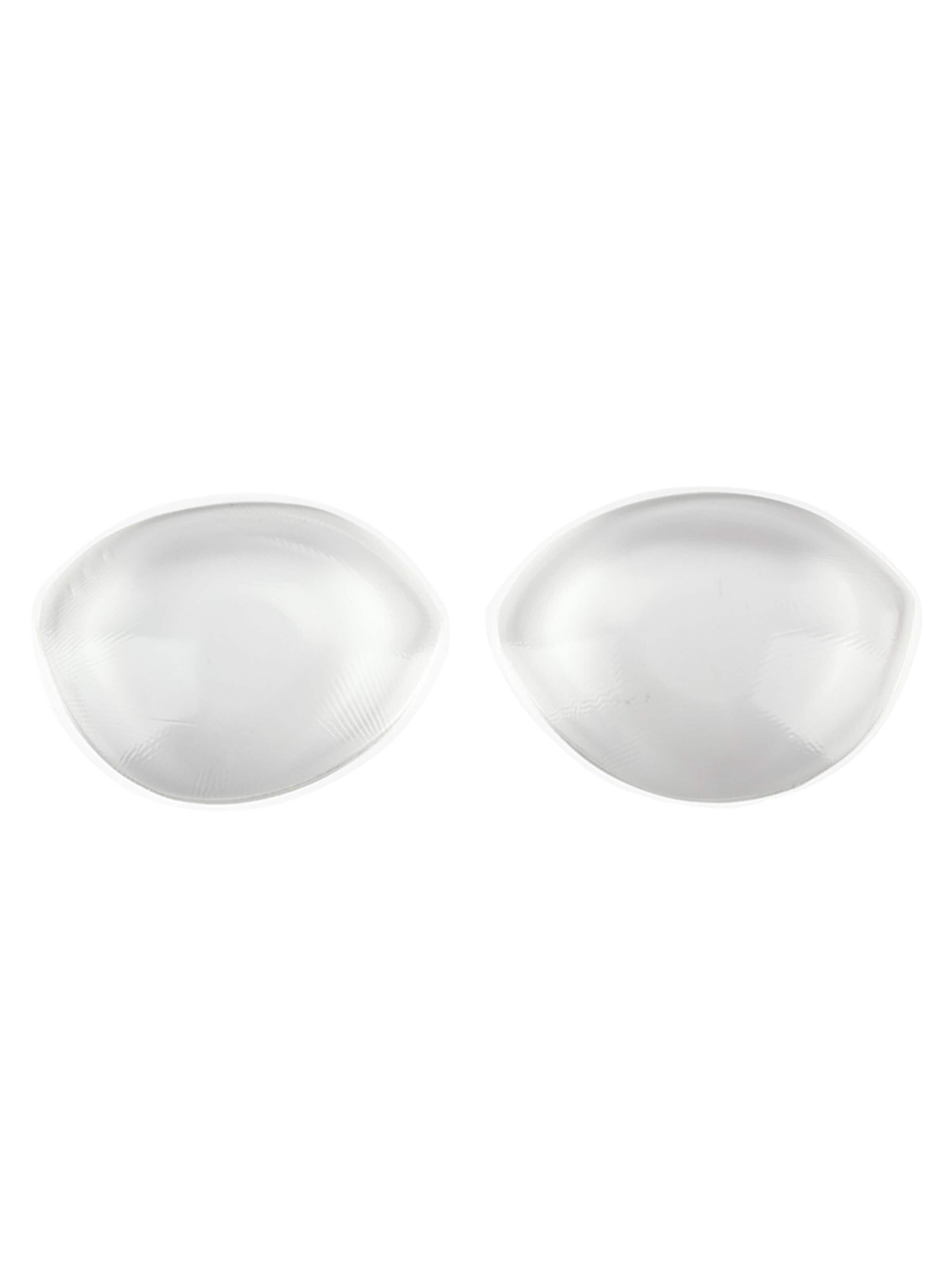UNIQ Beauty Bra accessory 'Silicone Bra Inserts – Transparent Gel Push-Up Pads (1 Pair, 145g)' in Beige: front