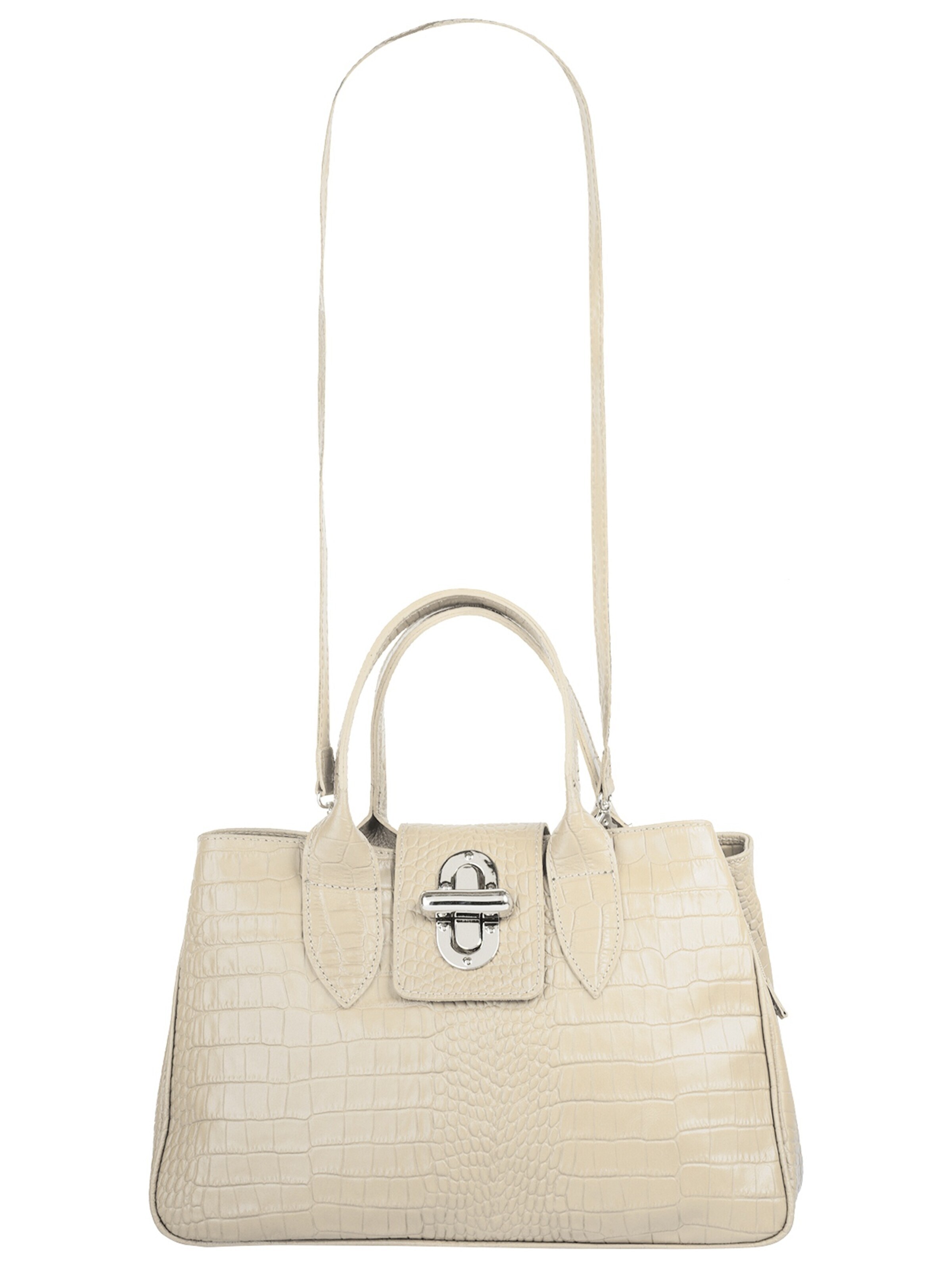 Cluty Handbag in Beige