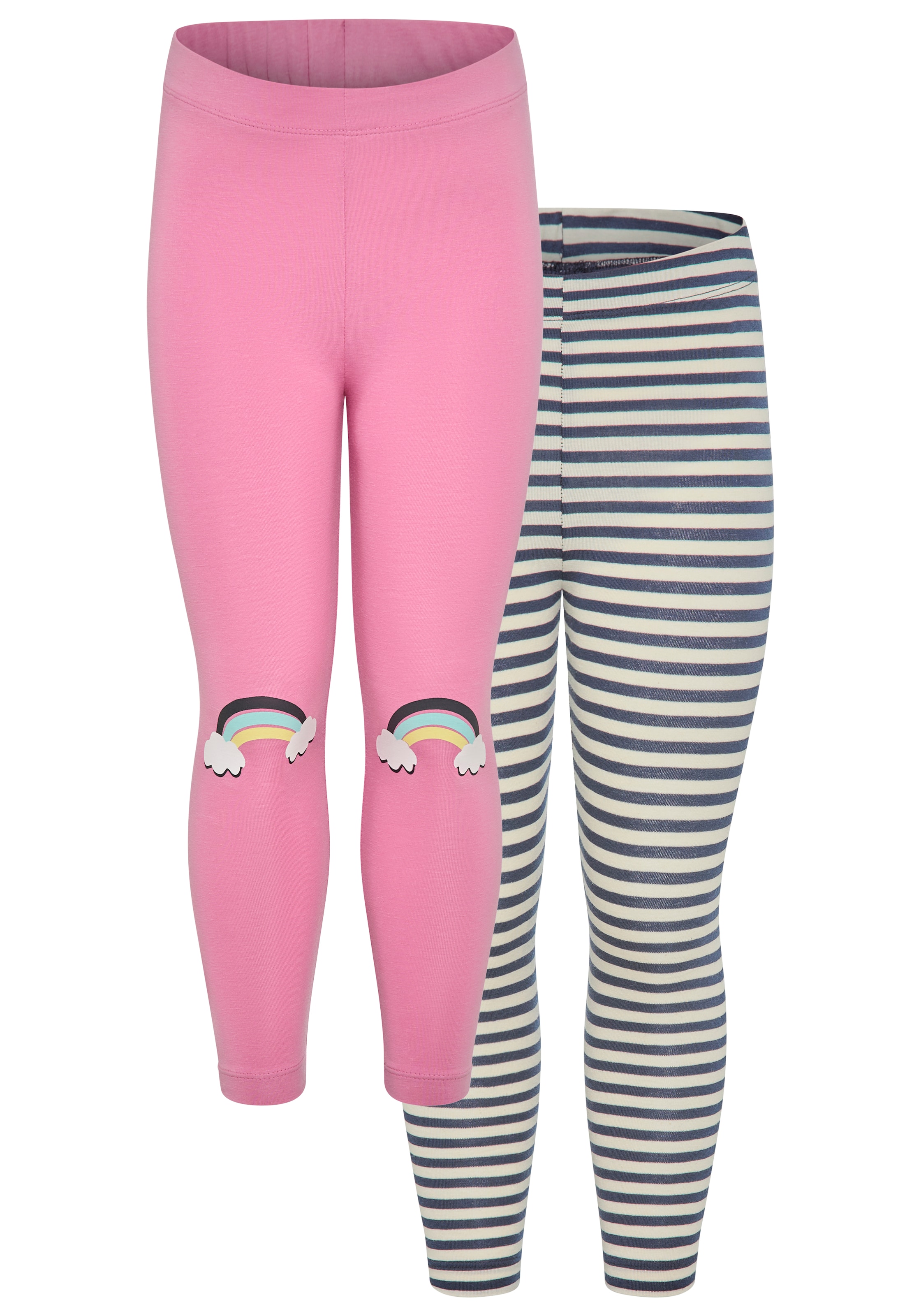 Kidsworld Skinny Leggings in Blue: front