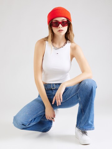 Tommy Jeans Top 'Essential' w kolorze biały