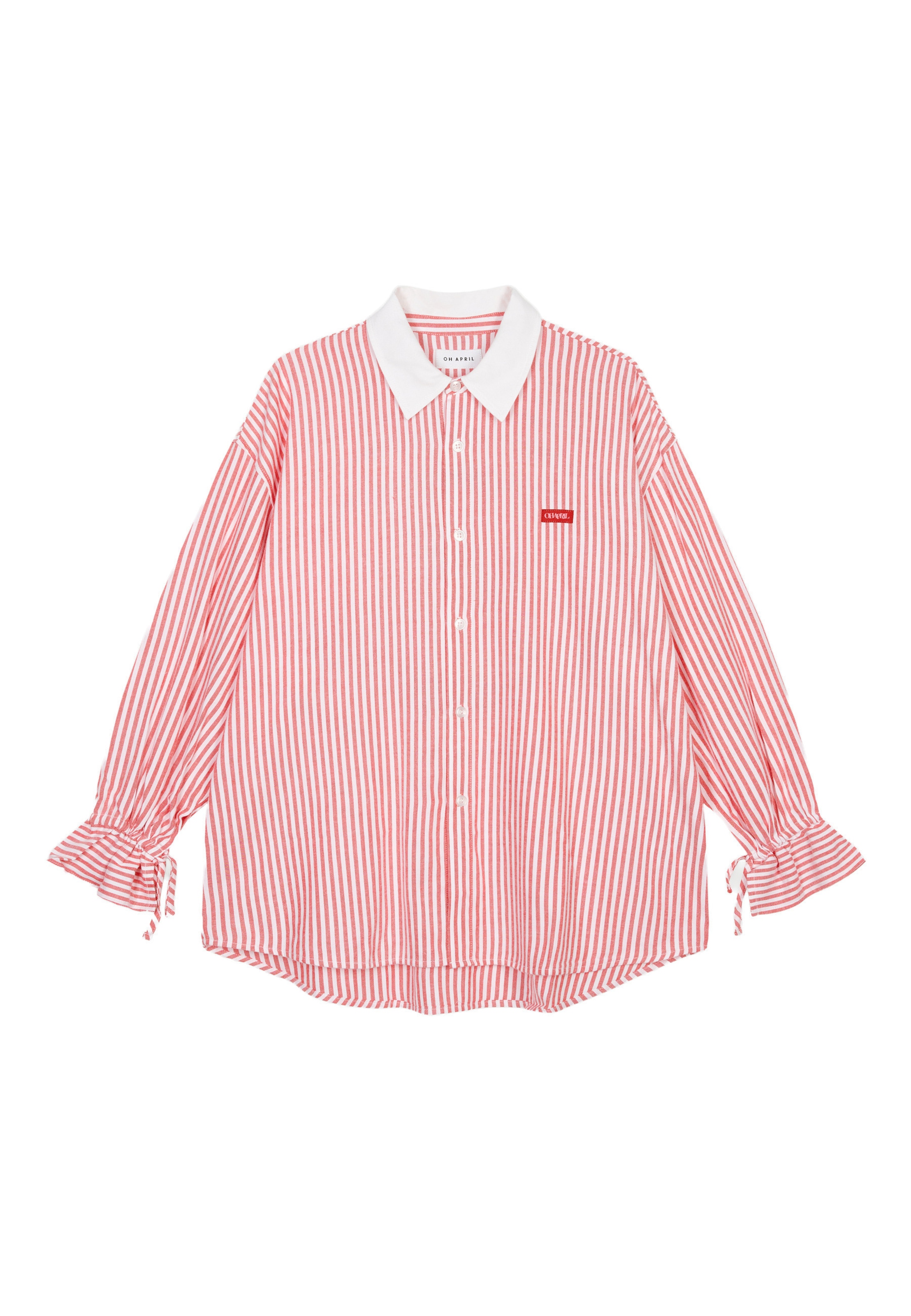 Camicia da donna di OH APRIL in rosso: frontale