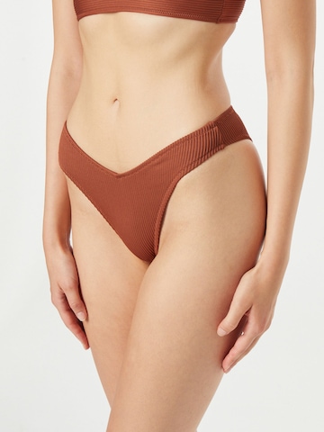 ETAM Bikini bottom 'TAYLOR' in Brown: front