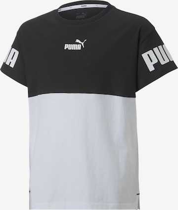PUMA Performance Shirt in White: front