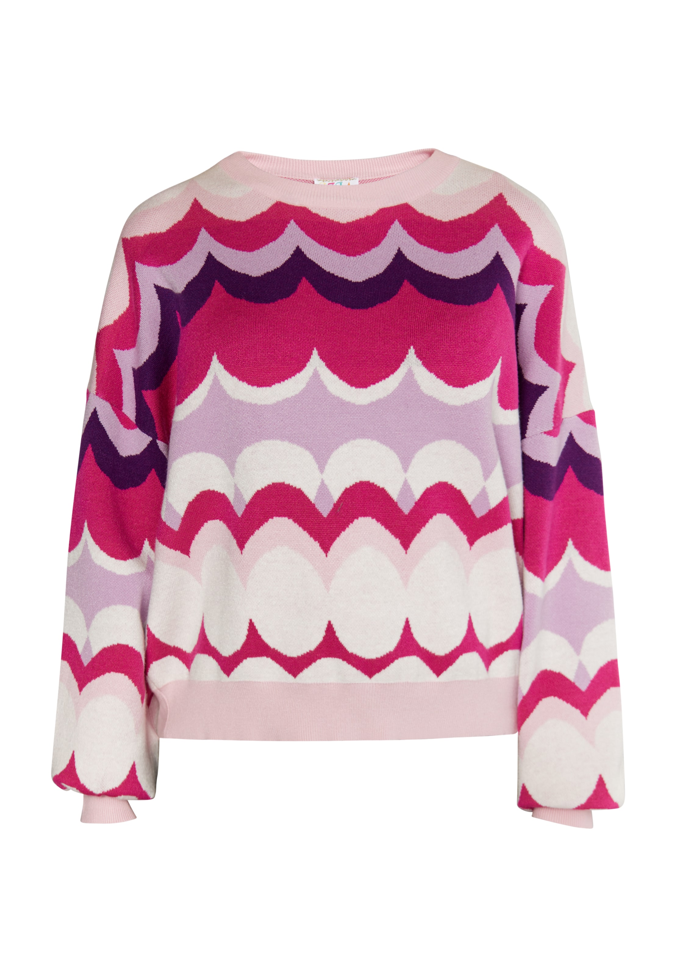 Pullover di IZIA in rosa: frontale