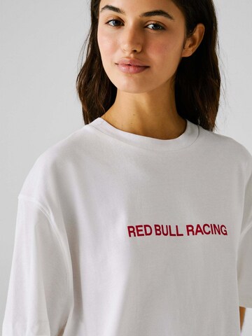 T-shirt Red Bull Racing x Pepe Jeans en blanc