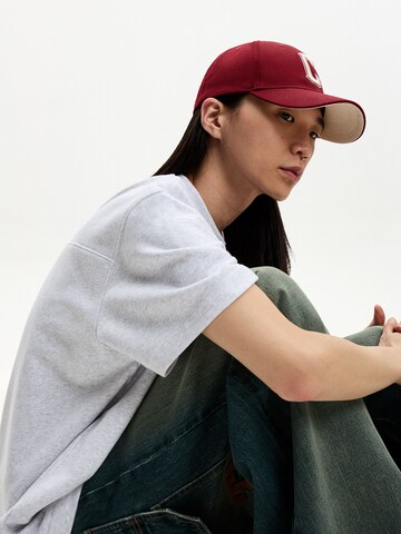 Casquette Bershka en rouge