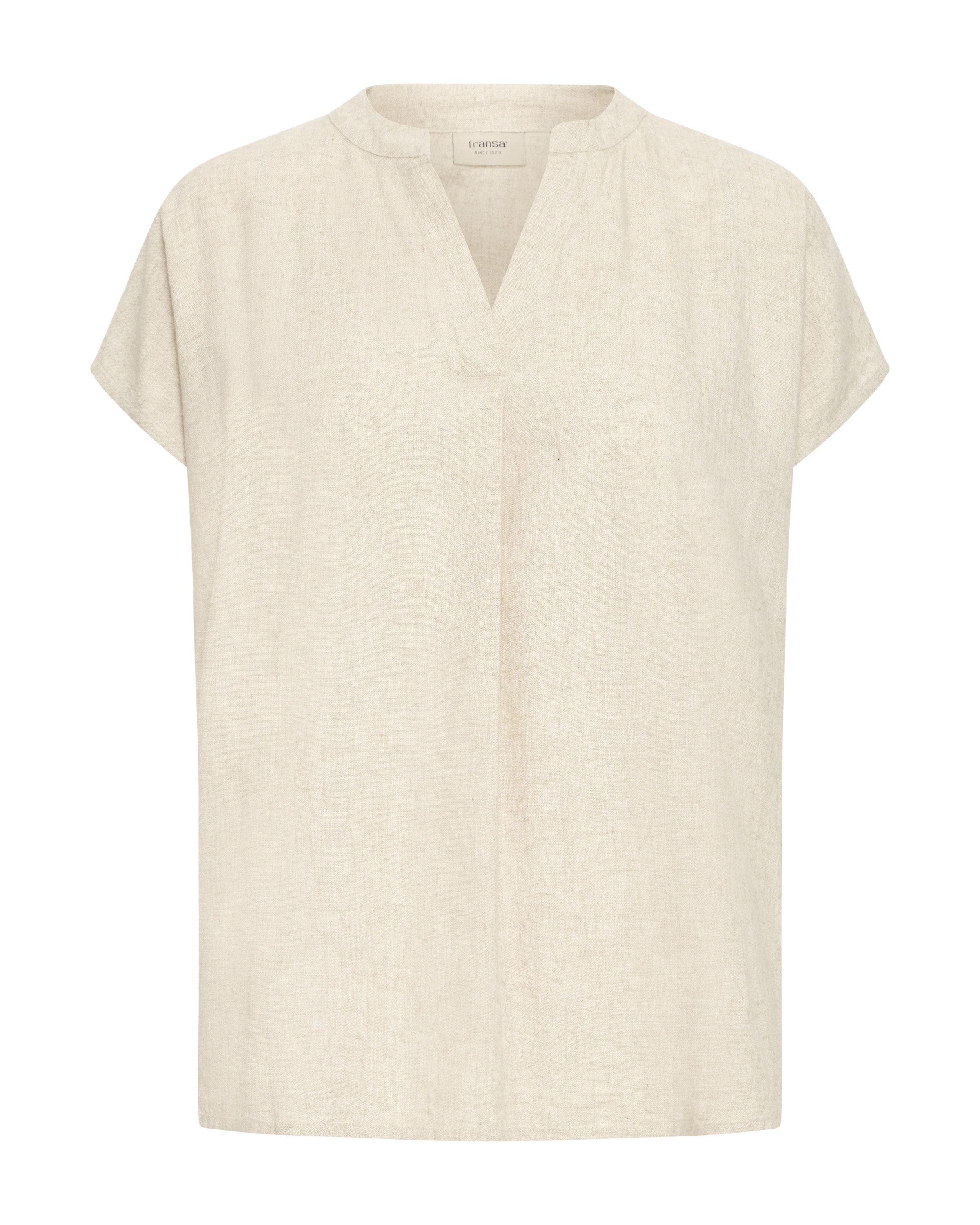 Fransa Bluse 'FRJett' in Beige: Vorderseite