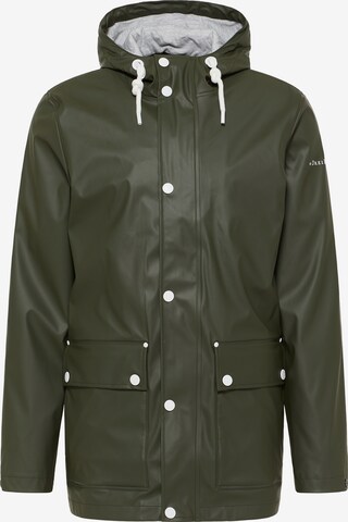 DreiMaster Maritim Weatherproof jacket in Green: front